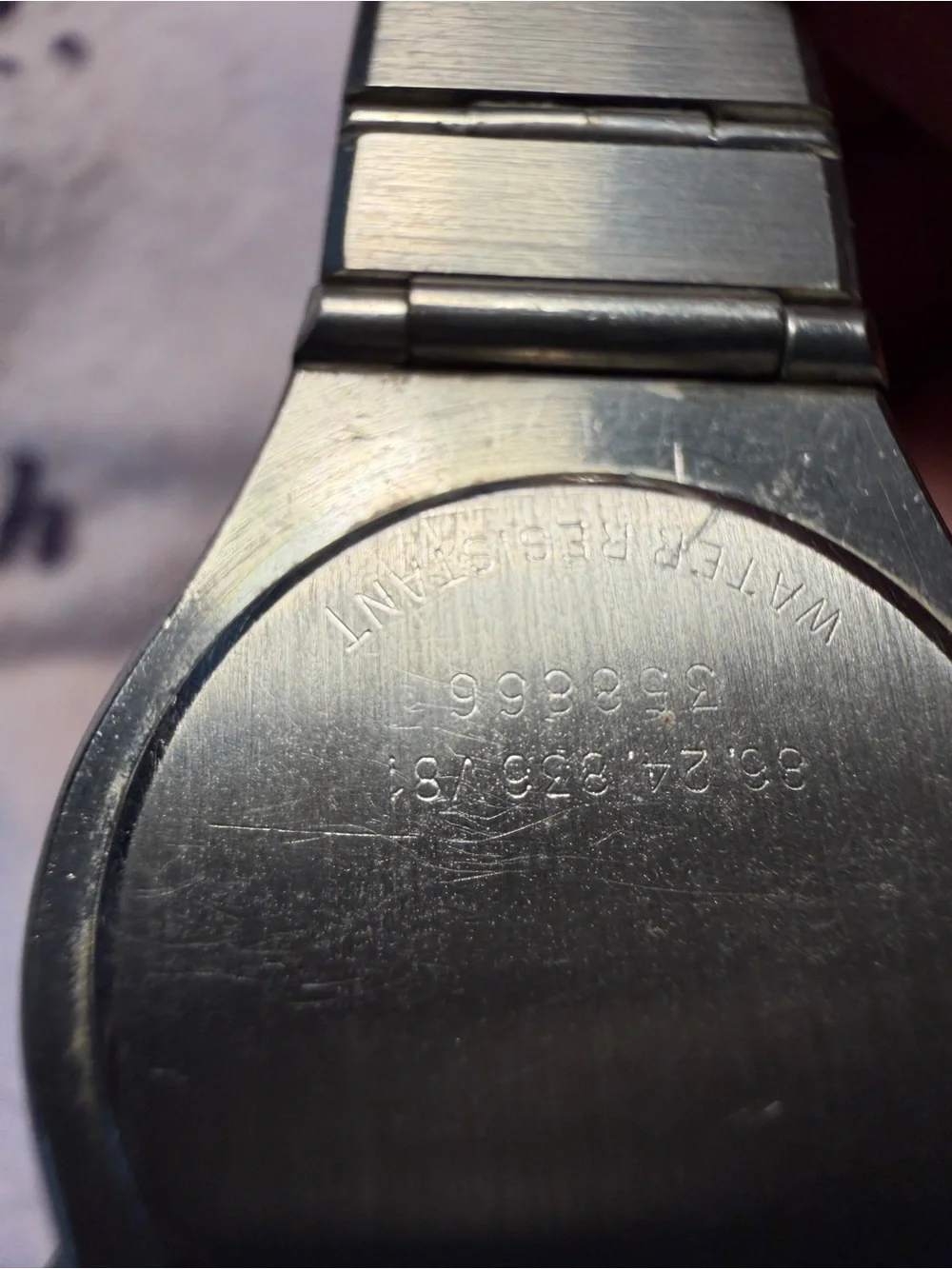 Movado Silver and Gold Accent Minimalist Black-Dial Watch